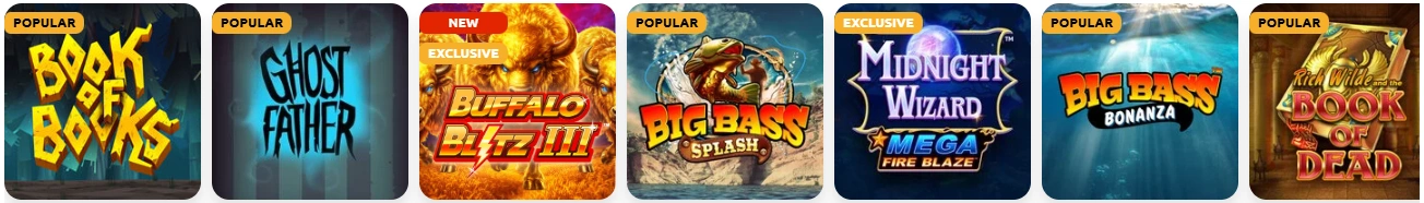 BacanaPlay Casino games